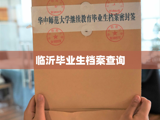 临沂毕业生档案查询