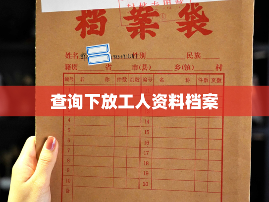 查询下放工人资料档案