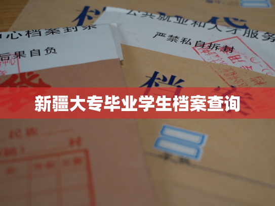 新疆大专毕业学生档案查询