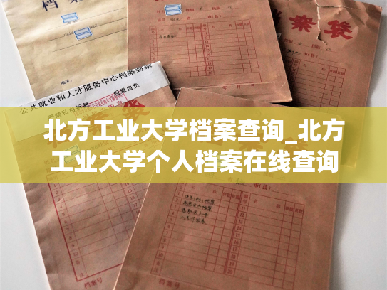 北方工业大学档案查询_北方工业大学个人档案在线查询