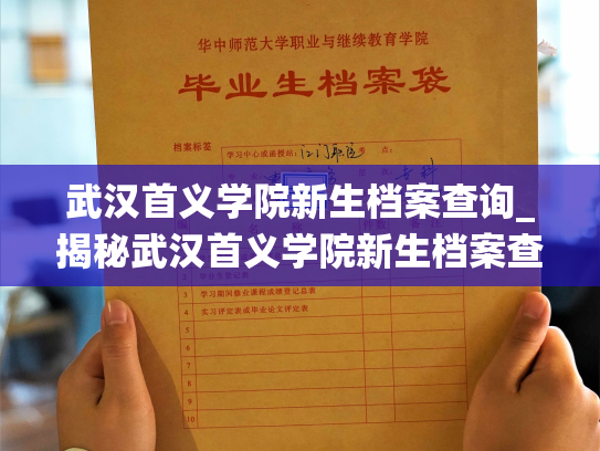 武汉首义学院新生档案查询_揭秘武汉首义学院新生档案查询系统