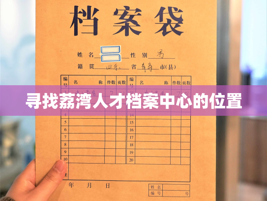 寻找荔湾人才档案中心的位置