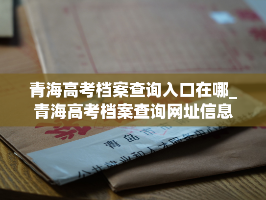 青海高考档案查询入口在哪_青海高考档案查询网址信息