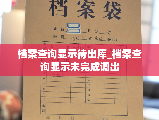档案查询显示待出库_档案查询显示未完成调出