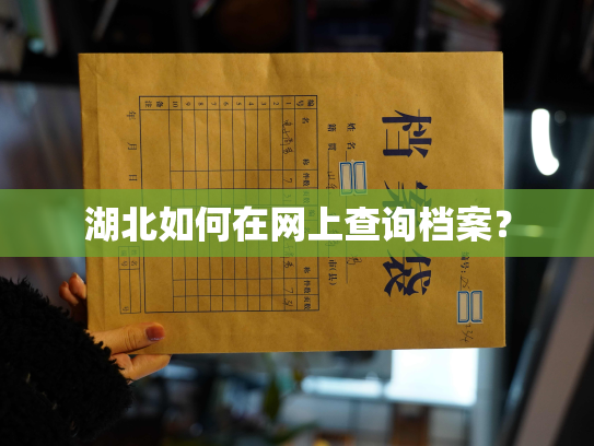 湖北如何在网上查询档案？