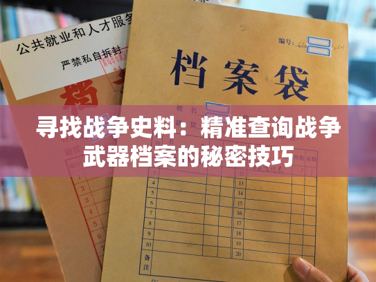 寻找战争史料：精准查询战争武器档案的秘密技巧