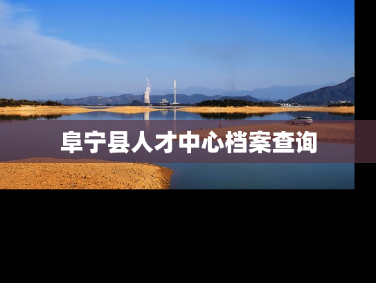 阜宁县人才中心档案查询