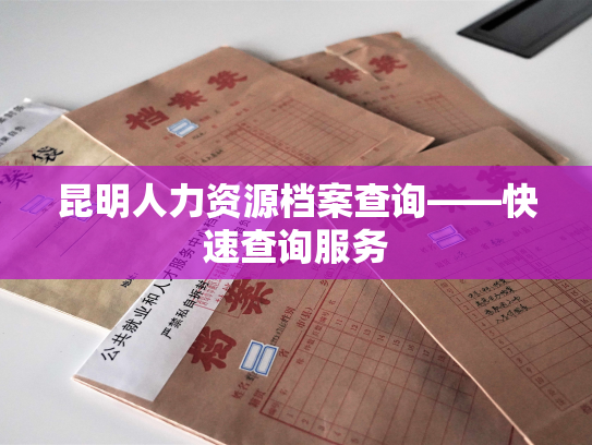 昆明人力资源档案查询——快速查询服务