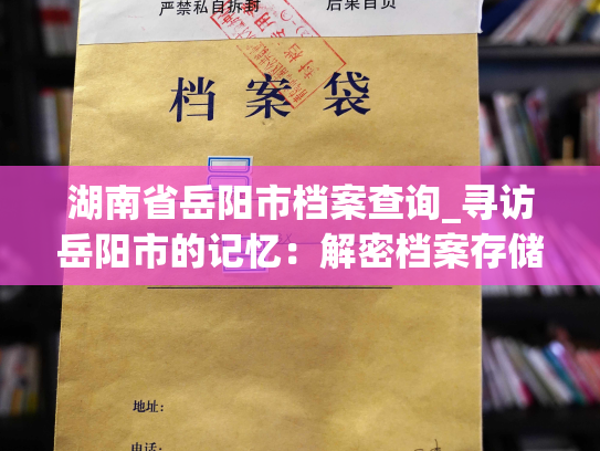 湖南省岳阳市档案查询_寻访岳阳市的记忆：解密档案存储之路