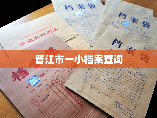晋江市一小档案查询