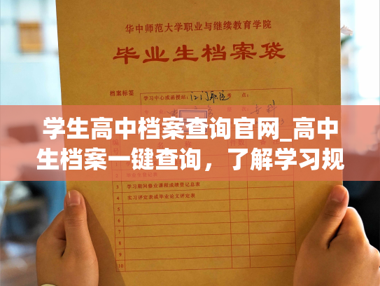 学生高中档案查询官网_高中生档案一键查询，了解学习规律，成就未来。