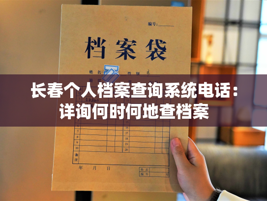 长春个人档案查询系统电话：详询何时何地查档案