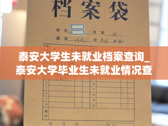 泰安大学生未就业档案查询_泰安大学毕业生未就业情况查询服务