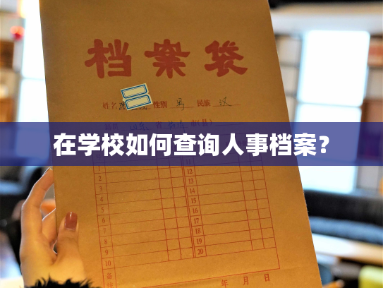 在学校如何查询人事档案？