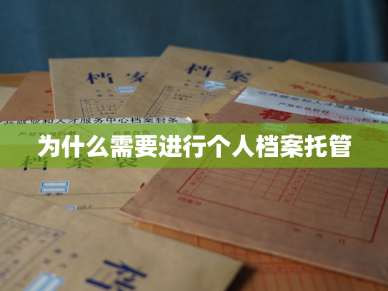 为什么需要进行个人档案托管