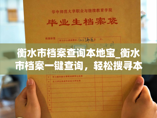 衡水市档案查询本地宝_衡水市档案一键查询，轻松搜寻本地宝！