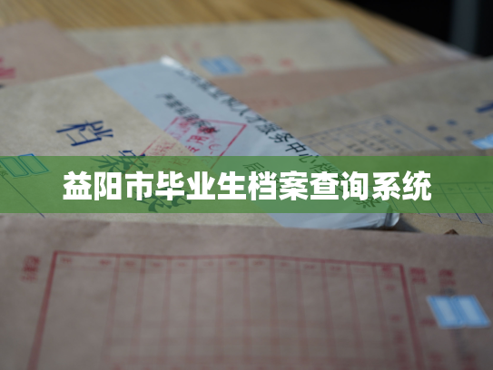 益阳市毕业生档案查询系统