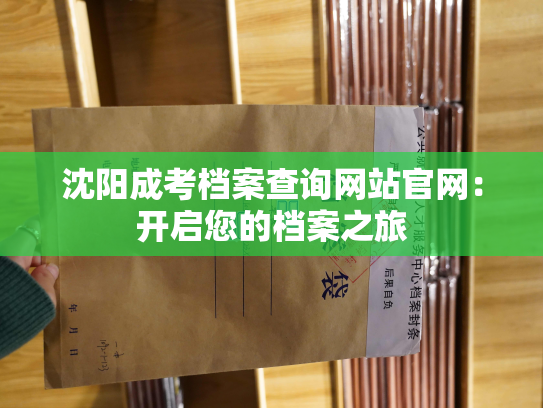 沈阳成考档案查询网站官网：开启您的档案之旅
