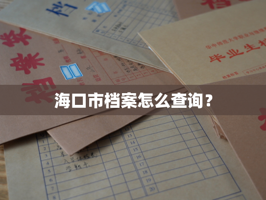 海口市档案怎么查询？