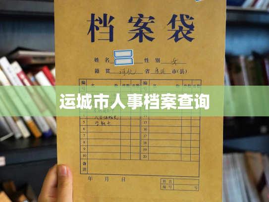 运城市人事档案查询