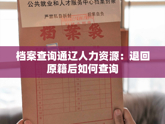 档案查询通辽人力资源：退回原籍后如何查询