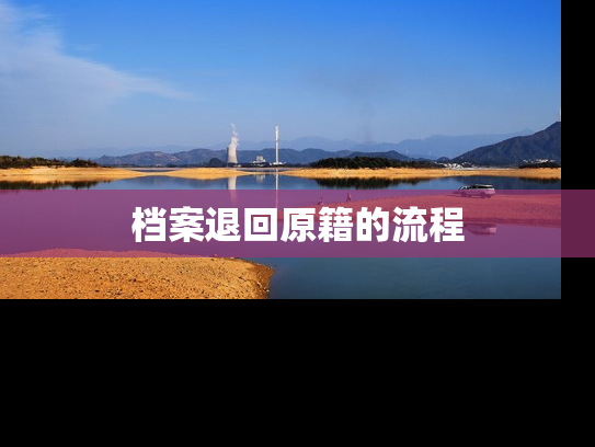 档案退回原籍的流程