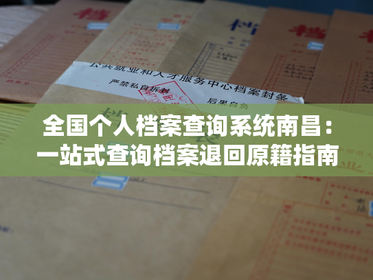 全国个人档案查询系统南昌：一站式查询档案退回原籍指南