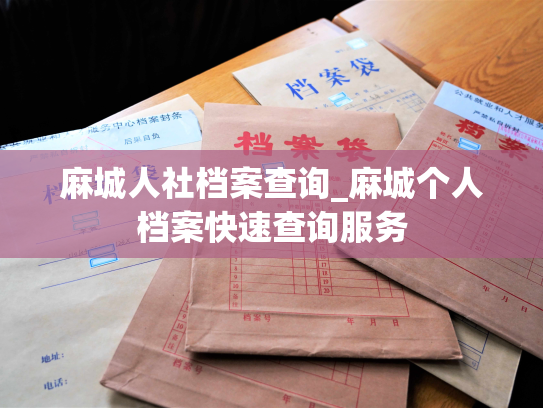 麻城人社档案查询_麻城个人档案快速查询服务