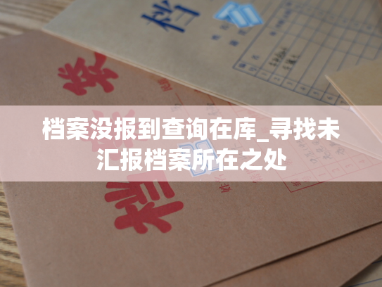 档案没报到查询在库_寻找未汇报档案所在之处
