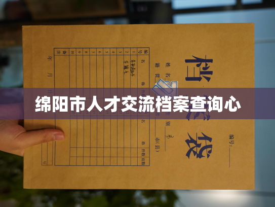绵阳市人才交流档案查询心