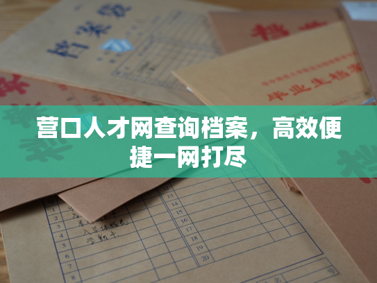 营口人才网查询档案，高效便捷一网打尽