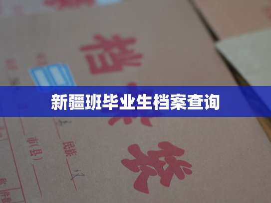 新疆班毕业生档案查询
