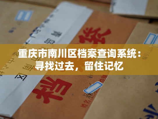 重庆市南川区档案查询系统：寻找过去，留住记忆