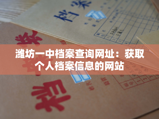 潍坊一中档案查询网址：获取个人档案信息的网站