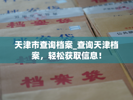 天津市查询档案_查询天津档案，轻松获取信息！