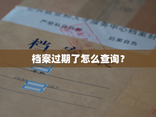 档案过期了怎么查询？