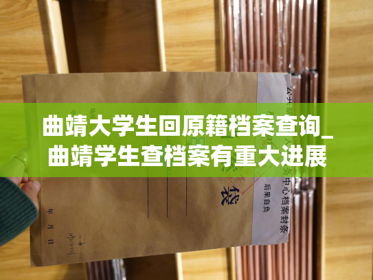 曲靖大学生回原籍档案查询_曲靖学生查档案有重大进展