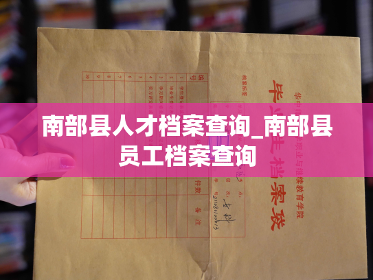 南部县人才档案查询_南部县员工档案查询