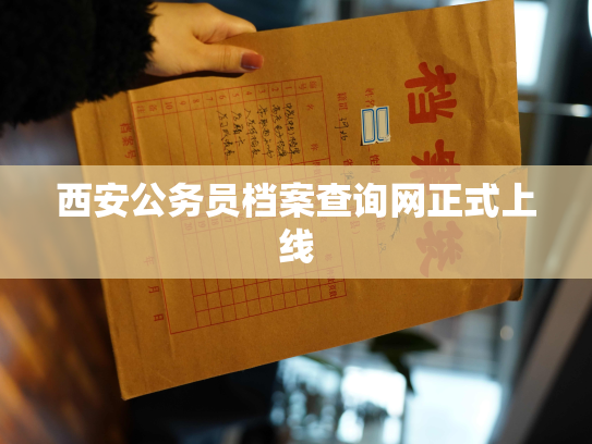 西安公务员档案查询网正式上线