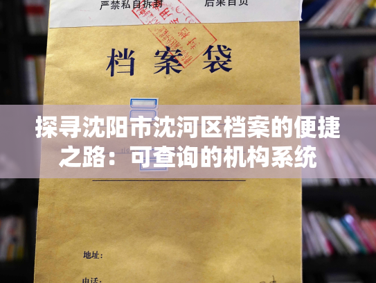 探寻沈阳市沈河区档案的便捷之路：可查询的机构系统