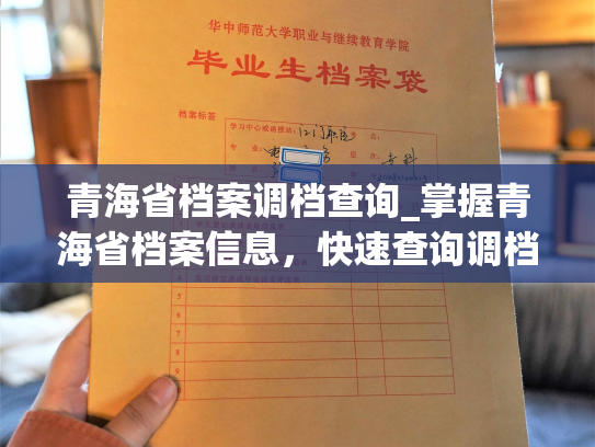 青海省档案调档查询_掌握青海省档案信息，快速查询调档。