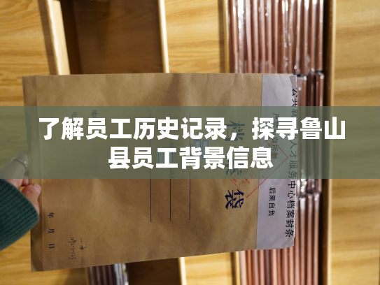 了解员工历史记录，探寻鲁山县员工背景信息