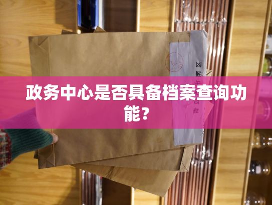 政务中心是否具备档案查询功能？