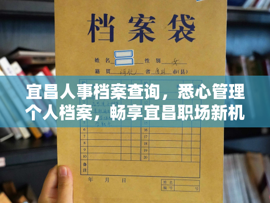 宜昌人事档案查询，悉心管理个人档案，畅享宜昌职场新机遇