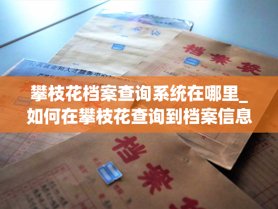 攀枝花档案查询系统在哪里_如何在攀枝花查询到档案信息？