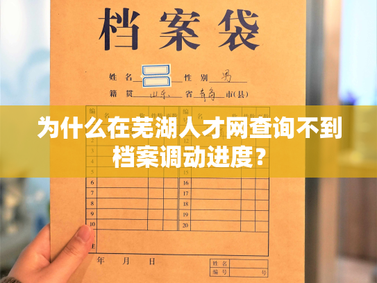 为什么在芜湖人才网查询不到档案调动进度？