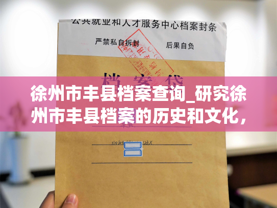 徐州市丰县档案查询_研究徐州市丰县档案的历史和文化，探究档案藏品的价值，了解相关查询方法。