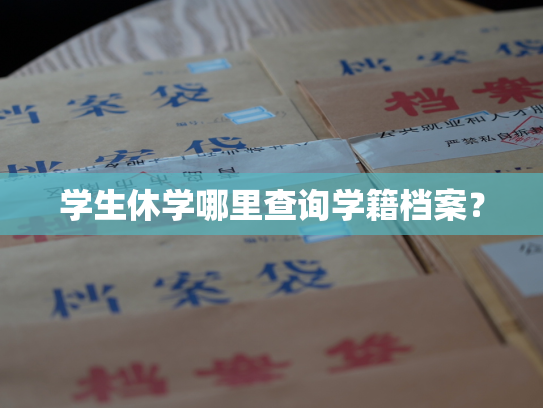 学生休学哪里查询学籍档案？