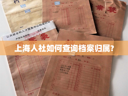 上海人社如何查询档案归属?