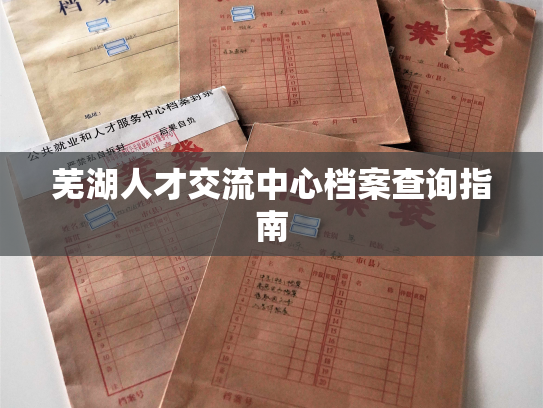芜湖人才交流中心档案查询指南